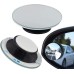 VOILA 360 Degree Car Wide Angle Round Glass Convex Blind Spot Mirror for Car 2 Pieces